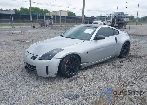 2008 Nissan 350Z Enthusiast из США, поврежденный, VIN JN1BZ34D78M701963